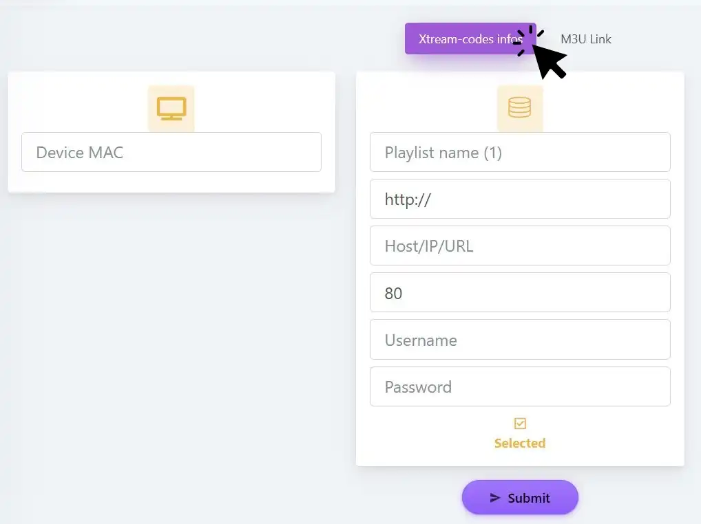 SET IPTV IPTV Subscription Xtream Codes Setup Method